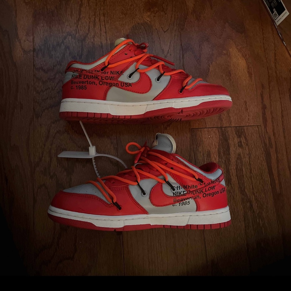 Off-White x Dunk Low University Red